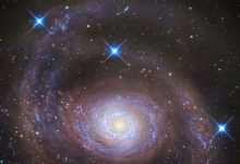 貓眼星系它是一個(gè)螺旋星系距地球約1500萬光年