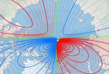 地球的北極正正式向西伯利亞移動科學家感到困惑