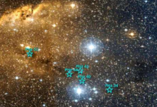 研究揭示了彗星小球CG 30附近年輕恒星的性質