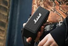 Marshall Emberton是一款具有復古外觀的新型防水揚聲器