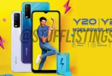 Vivo Y20系列規(guī)格和設(shè)計(jì)已泄露
