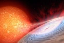 恒星質(zhì)量黑洞爆發(fā)時發(fā)現(xiàn)的連續(xù)紅外風