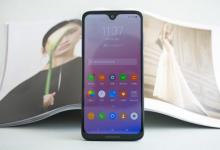 經(jīng)濟實惠的MotoG7Plus在背面配有一個方形攝像頭模塊
