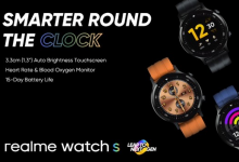 Realme推出具有心率和血氧監(jiān)測(cè)功能的Realme Watch S