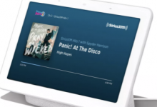SiriusXM頻道前往GoogleAssistant設備