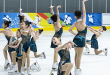 北京市第四屆中小學(xué)生花樣滑冰隊(duì)列滑比賽在昌平世紀(jì)星冰場(chǎng)舉行