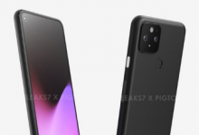 谷歌Pixel5采用了挖孔曲面屏的設(shè)計(jì)