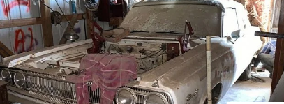 1965年道奇Coronet谷倉(cāng)發(fā)現(xiàn)是您不應(yīng)該道奇的汽車(chē)