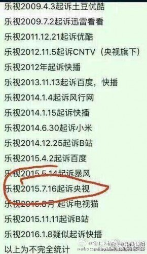 樂(lè)視舉報(bào)B站 一波未平一波又起！站在風(fēng)口浪尖的樂(lè)視