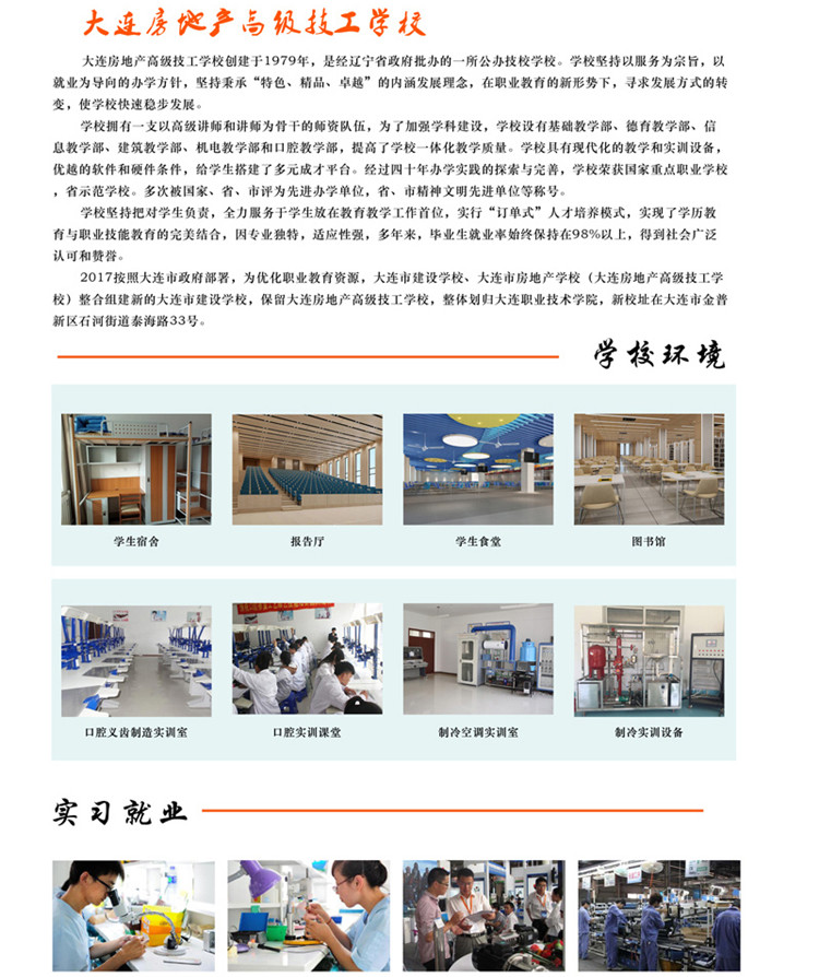 2018大連市房地產(chǎn)學(xué)校招生計(jì)劃及簡(jiǎn)章