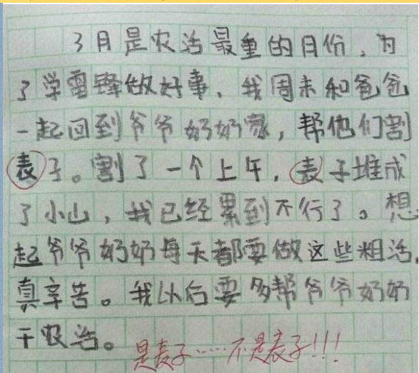 一篇作文氣死99個(gè)老師 父母看后當(dāng)場淚奔!