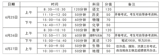 2021河南中考時(shí)間是什么時(shí)候