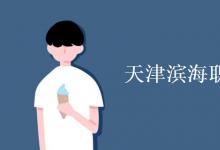 教育資訊:天津?yàn)I海職業(yè)學(xué)院是幾本