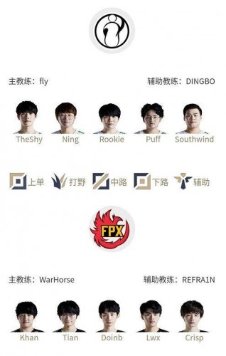 LPL春季賽IG對陣FPX 寧王Khan踢開飲水機登上首發(fā)