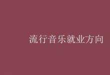 教育資訊:流行音樂(lè)就業(yè)方向