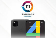 DXOMARK官方公布了谷歌Pixel 4a的攝像頭測試成績