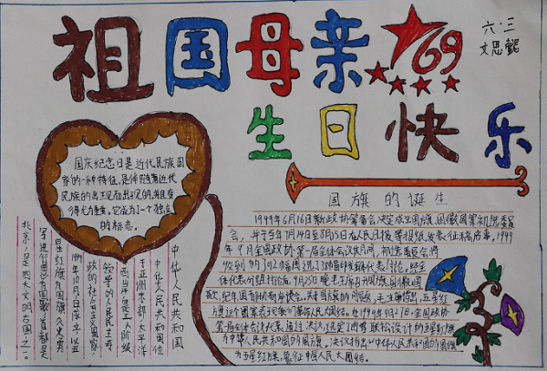 國(guó)慶節(jié)手抄報(bào)圖片大全簡(jiǎn)單又漂亮