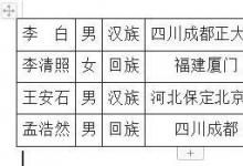 教你Word技巧怎樣批量將文本轉化為表格