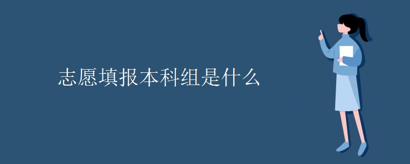 志愿填報本科組是什么