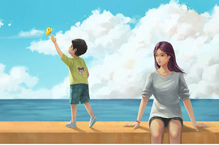 漢堡簡(jiǎn)筆畫(huà)彩色的畫(huà)法1