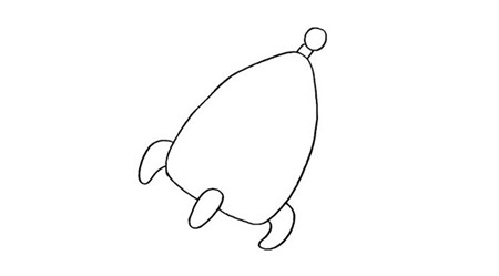 宇宙火箭簡筆畫2