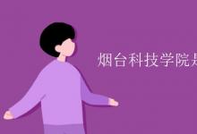 教育資訊：煙臺科技學院是幾本