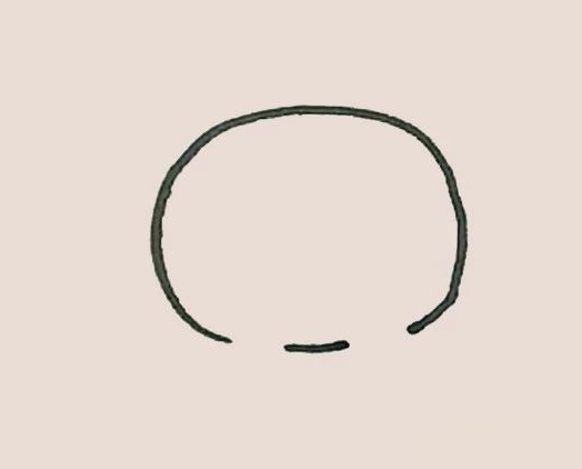 橘貓簡筆畫1