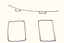 纜車簡(jiǎn)筆畫運(yùn)輸