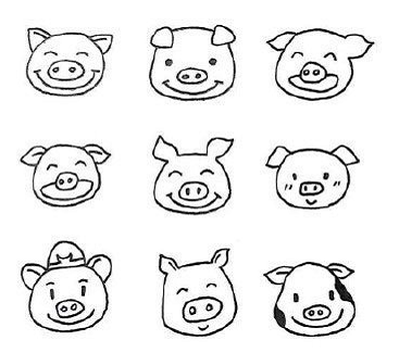 簡(jiǎn)筆畫(huà)小動(dòng)物簡(jiǎn)單畫(huà)法3