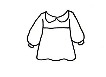 衣服簡(jiǎn)筆畫圖片大全6