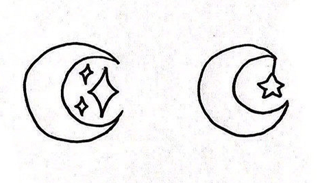 月亮簡(jiǎn)筆畫(huà)圖片大全5