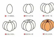 各種蔬菜簡筆畫全集