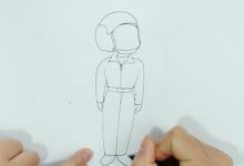 如何畫空軍的簡筆畫？