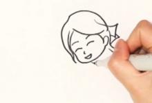 如何給踢毽子的小女孩畫(huà)簡(jiǎn)筆畫(huà)？