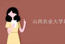 教育資訊:山西農(nóng)業(yè)大學是211還是985