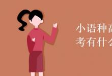 教育資訊:小語(yǔ)種高考和普通高考有什么區(qū)別