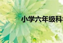 小學(xué)六年級科學(xué)如何做教學(xué)計劃