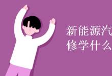 教育資訊:新能源汽車運(yùn)用與維修學(xué)什么