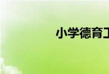 小學(xué)德育工作如何開展？