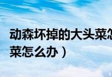 動(dòng)森壞掉的大頭菜怎么處理（動(dòng)森壞掉的大頭菜怎么辦）