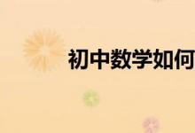 初中數(shù)學(xué)如何巧妙運用換元法？