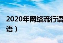 2020年網(wǎng)絡(luò)流行語的看法(2020年網(wǎng)絡(luò)流行語)