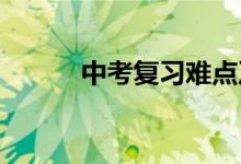 中考復(fù)習(xí)難點(diǎn)及重點(diǎn)之實(shí)數(shù)部分
