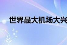 世界最大機(jī)場大興機(jī)場（世界最大機(jī)場）