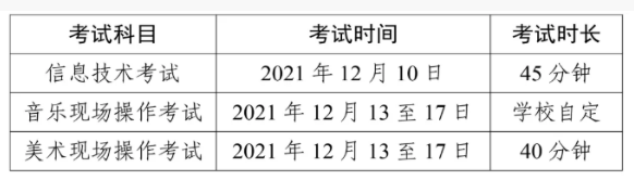 廣州中考信息技術(shù)考試時(shí)間