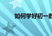 如何學(xué)好初一數(shù)學(xué)“數(shù)軸”知識點