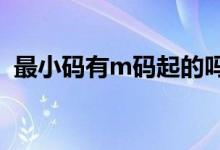 最小碼有m碼起的嗎（最小碼是s還是m?。?class=