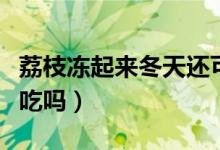 荔枝凍起來冬天還可以吃嗎(荔枝可以凍起來吃嗎)
