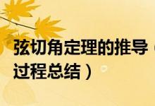弦切角定理的推導(dǎo)(圓的弦切角定理及其推導(dǎo)過(guò)程總結(jié))