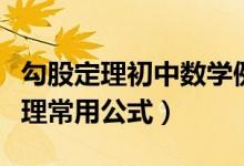 勾股定理初中數(shù)學(xué)例題講解（初中數(shù)學(xué)勾股定理常用公式）
